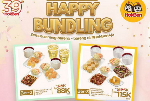 Nikmati Promo Happy Bundling Hokben di Bulan Mei 2024: Makan Hemat Hingga Berempat Mulai Rp 88 Ribu!