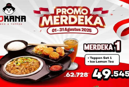 Meriahkan Bulan Agustus, Gokana Berikan Promo 3 Paket Merdeka 1-31 Agustus 2025