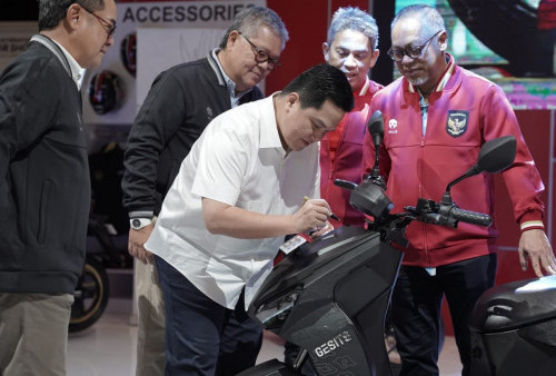 GESITS GARUDA Luncurkan Edisi Spesial di IIMS 2024, Gas Khusus Pembelian 100 Unit Pertama 