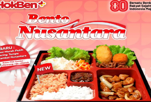 Promo HokBen+ Bento Nusantara Spesial Hari Kemerdekaan Mulai Rp 45.000