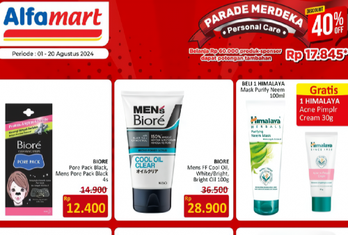 Promo Spesial 'Parade Merdeka' Alfamart: Rahasia Tampil Menawan dengan Produk Personal Care Berkualitas