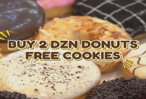 Berlaku Hingga 30 September 2025 Ambil Sekarang Promo JCO Donuts: Buy 2 Dozen Donuts Free Cookies Via BRI