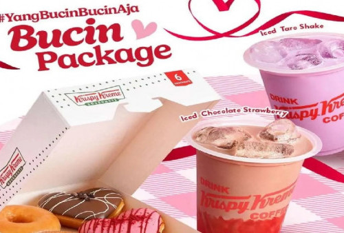 Promo Terbaru Krispy Kreme: Paket Bucin Valentine Hemat Cuma Rp100.000