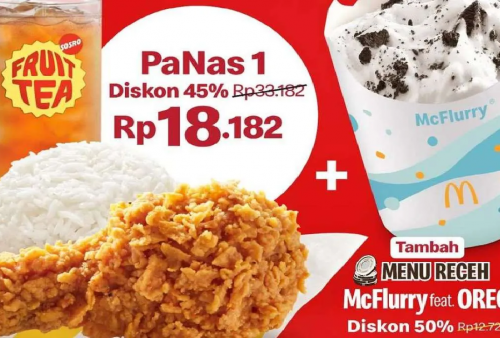 SIKAT Promo McD Berlaku Hanya 22 Agustus 2025: Paket PaNas 1 Lebih Murah!