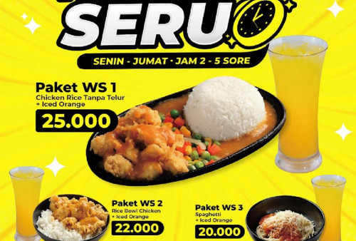 Hemat dan Puas dengan Promo 'Weekdays Seru' di Waroeng Steak & Shake!