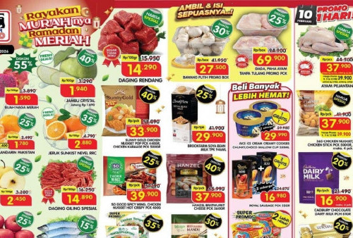 Promo Weekday Superindo: Diskonan Bahan Munggahan Menyambut Ramadan 2026