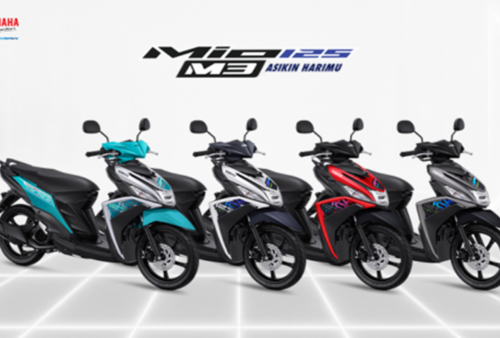 Skutik Mio Legendaris Yamaha Tampil Baru dengan Pilihan Warna Baru yang Kekinian dan Sporty