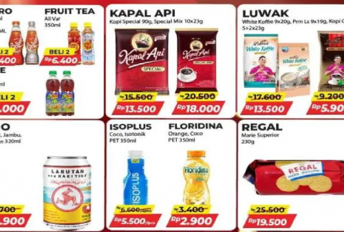 Katalog Hemat Promo Alfamart Selasa 17 Juni 2025: Minuman Kemasan Banyak yang Diskon!