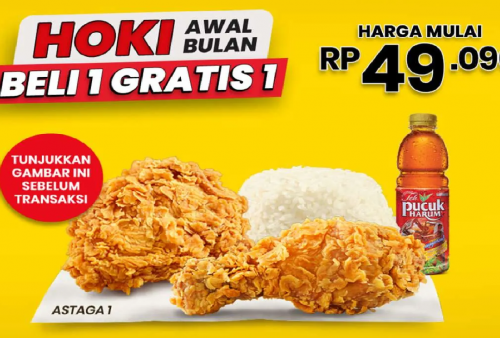 Weekend Happy! Serbu Sekarang Promo CFC 3-5 Oktober 2025: Beli 1 Gratis 1 Pakat Ayam Goreng Komplit