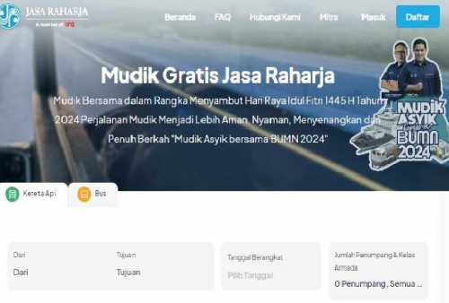 Selain BUMN, Ada Jasa Raharja yang Sediakan Tiket Mudik Gratis: Cek Syaratnya!