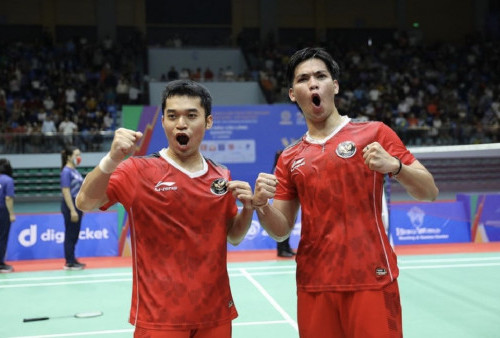 Perjuangan Gigih Leo/Bagas Terhenti di Hadapan Ganda Putra Malaysia di Yokohama Arena