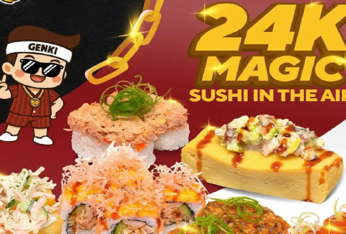 Berlaku Selama September 2025 Promo Genki Sushi: 16 Menu Baru Serba Rp 24.000 per Porsi