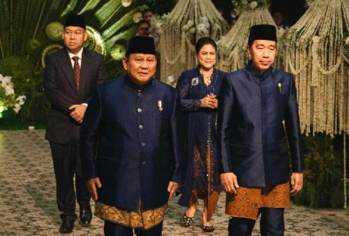 Dua Presiden Duduk Satu Meja di Nikahan, Prabowo-Jokowi Jadi Saksi Pernikahan Ajudan