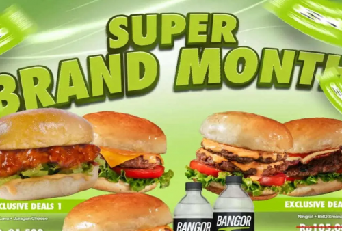 Burger Bangor Berikan Promo Super Agustus 2025: Beli 2 Burger Cuma Rp 55.000an