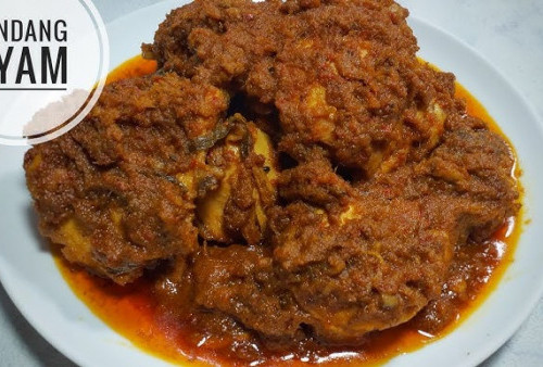 Resep Ayam Masak Kuah Rendang Khas Padang yang Gurih dan Menggoda, Cocok untuk Menu Keluarga!