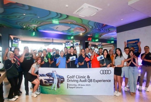 Golf Clinic Eksklusif dari Audi, Langkah Awal Menuju Audi quattro Cup 2025