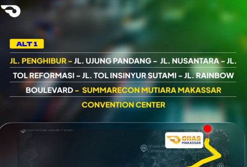 GIIAS Makassar 2025 Dibuka Hari Ini, Cek Panduan Lengkap Akses ke Summarecon Mutiara Makassar Convention Center