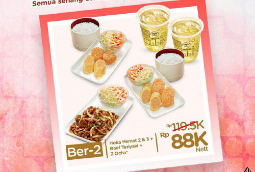 Promo Spesial 'Happy Bundling' di Hokben: Nikmati Paket Lengkap Mulai Rp 88 Ribu!