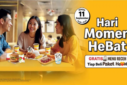 Berlaku Hanya Hari Ini, Rebut Sekarang Promo McD 11 September 2025: Beli Paket Hebat Gratis Menu Receh