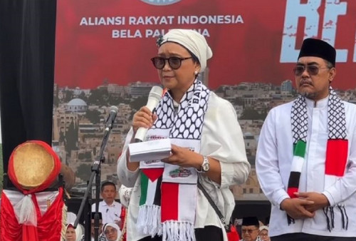 Penuh Haru! Retno Marsudi dan Puisi Emosionalnya untuk Rakyat Palestina: 'Kapan Kekejaman Ini Akan Berhenti?'