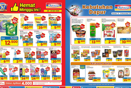 Lebih Irit! Indomaret Rilis Promo Mingguan 21–23 November 2025: Belanja Kebutuhan Dapur Lebih Hemat