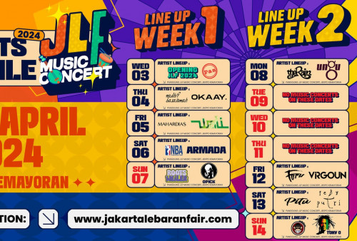 Yuhu! Catat Konser Musik di Jakarta Lebaran Fair 2024, Jangan Sampai Ketinggalan