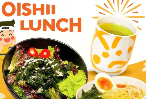 Promo Terbaru Genki Sushi September 2025: 3 Paket Makan Siang Komplit Harga Spesial