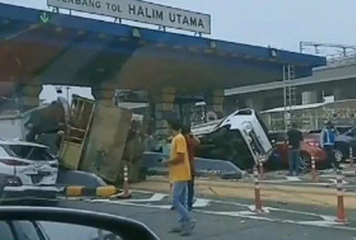 Polisi Tangkap Sopir Truk yang Diduga Sebabkan Kecelakaan Parah di Gerbang Tol Halim