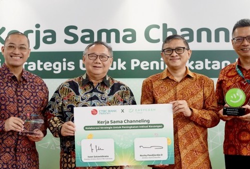 CTBC Indonesia Kirim Pendanaan ke Easycash Demi Tingkatkan Inklusi Keuangan