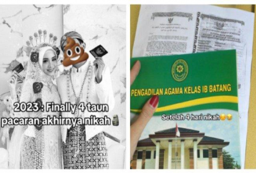 Viral Pacaran 4 Tahun Tapi Menikah Baru 4 Hari Langsung Diselingkuhin