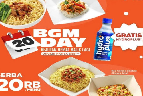 Promo Bakmi GM April 2026 Khusus Delivery, Harga Mulai Rp 20.000an dan Ongkir Cuma Rp5.000