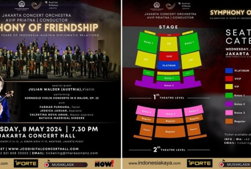 Jangan Lewatkan, Konser Orkestra Symphony of Friendship Memperingati 70 Tahun Hubungan Indonesia-Austria!
