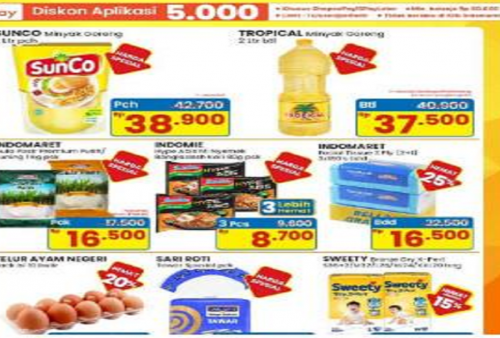 Daftar Promo Indomaret Hari Ini, Senin 4 Agustus 2025: Beli Minyak Goreng Harga Murah!