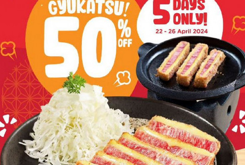 Rayakan Anniversary ke-6 Kimukatsu dengan Diskon 50%, Buruan Cek Promo Selengkapnya Yuk!