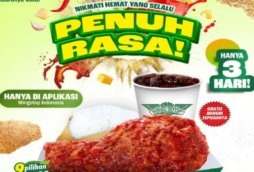 Cuma Berlaku 3 Hari! Ambil Sekarang promo Terbaru Wingstop Penuh Rasa Paket Rp20.000an