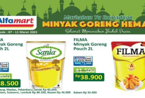 Serbu! Promo Minyak Goreng Murah di Alfamart & Superindo Hari Ini, 11 Maret 2025 