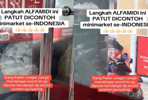 Viral Minimarket Ini Gunakan Pengeras Suara Sindir Jukir Liar, Ingatkan Parkir Gratis