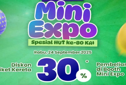 Ayo Ngewar Tiket Promo KAI 24 September 2025: Beli Tiket KA Diskon 30 Persen!