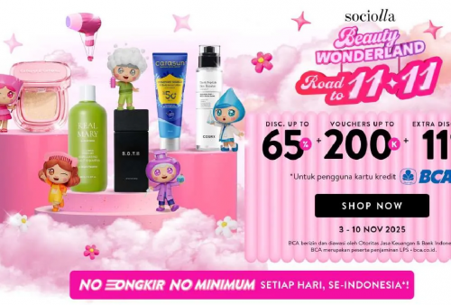 Hadir Lagi Promo Sociolla Road To 11.11: Tirtir-Anua Diskon Sampai 56 Persen!