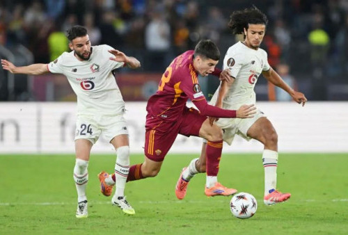 Calvin Verdonk dan Lille Permalukan AS Roma di Liga Europa 2025-2026