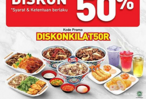 Mega Diskon di 'Pesta Belanja 7.7': Mulai dari CFC Sampai dengan Yoshinoya!