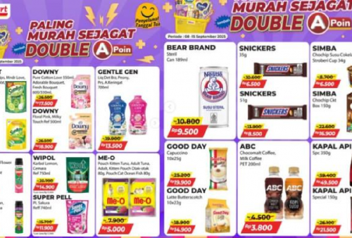 Berakhir Hari Ini! Promo Alfamart Senin 15 September 2025: Ada Kebutuhan Dapur dan Kebutuhan Bayi Diskon
