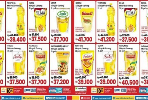 CATAT Promo Indomaret 1 September 2025: Minyak Goreng 2L Cuma Rp37.000an!