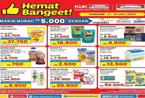 Promo Spesial Indomaret: Sambut Liburan dengan Gratis Fitbar dan Diskon Beli 2 Hemat untuk Sosro!