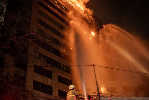 Gedung Bapenda Jakarta Terbakar, 1.000 ASN Dipaksa Kerja dari Rumah