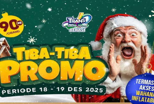 Hari Terakhir! Promo Trans Snow World Bekasi dan Serpong: Beli 2 Tiket Lebih Hemat