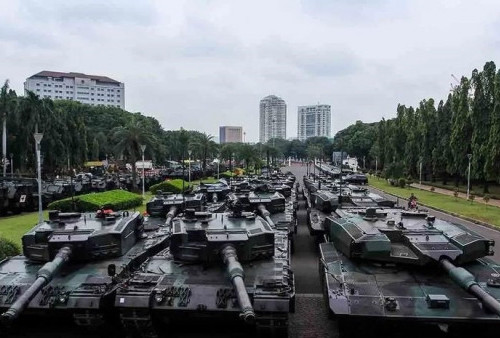 HUT TNI 5 Oktober Makin Meriah di Monas, 520 Alutsista dan Ribuan Personel Ikut Andil dalam Acara Ini
