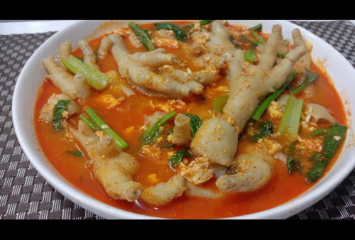 Resep Seblak Ceker Kuah Pedas Gurih, Lengkap dengan Bakso, Makaroni, dan Aroma Daun Jeruk