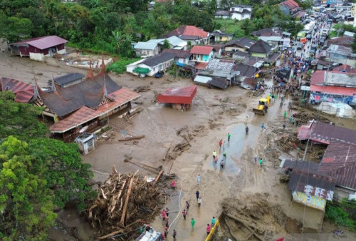 Galodo Solok Telan Korban, 1 Orang Masih Hilang, BNPB Kejar Korban di Tengah Lumpur dan Batu