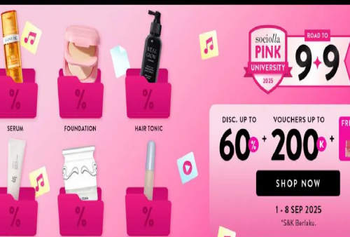 9 Promo Sociolla Road to 9.9: Serum-Parfum Diskon hingga 60 Persen